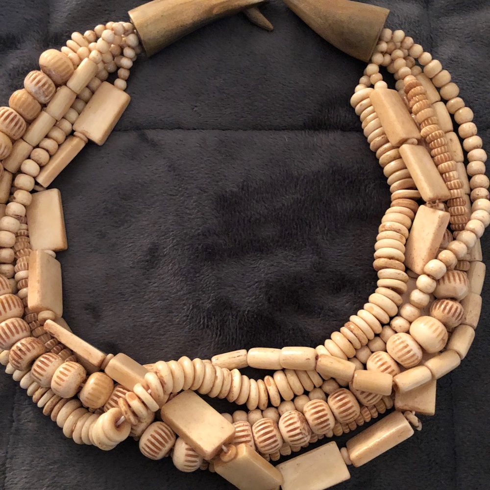 Met museum / African tribal necklace.